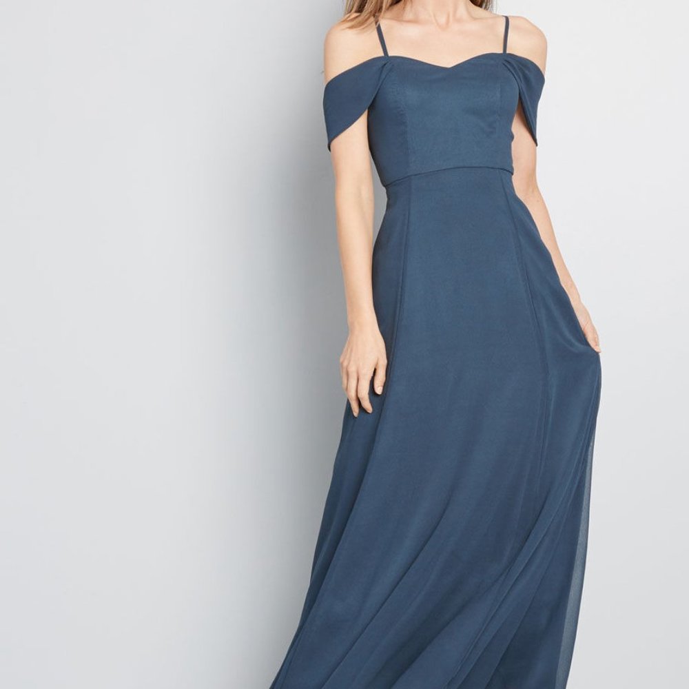 NWT ModCloth Resounding Wow Maxi‎ Dress
